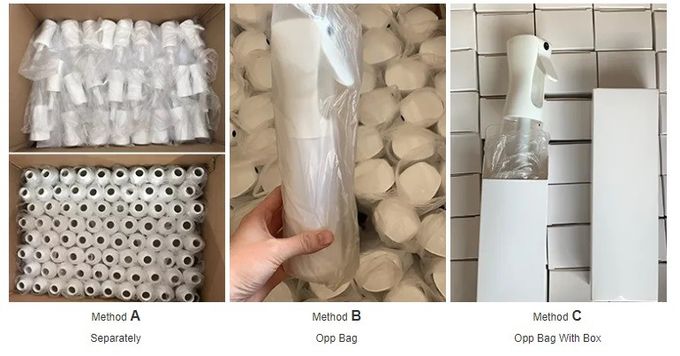 Matowa butelka z ciągłym rozpylaczem 200 ml 300 ml 7 uncji 10 uncji Opakowanie do higieny osobistej Butelka z mgiełką 3